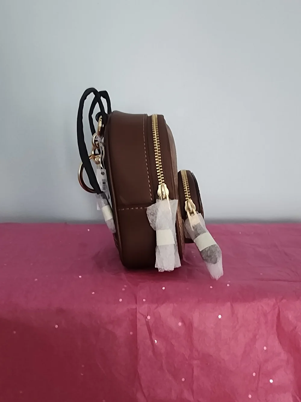 Coach Mini Backpack in Signature Brown